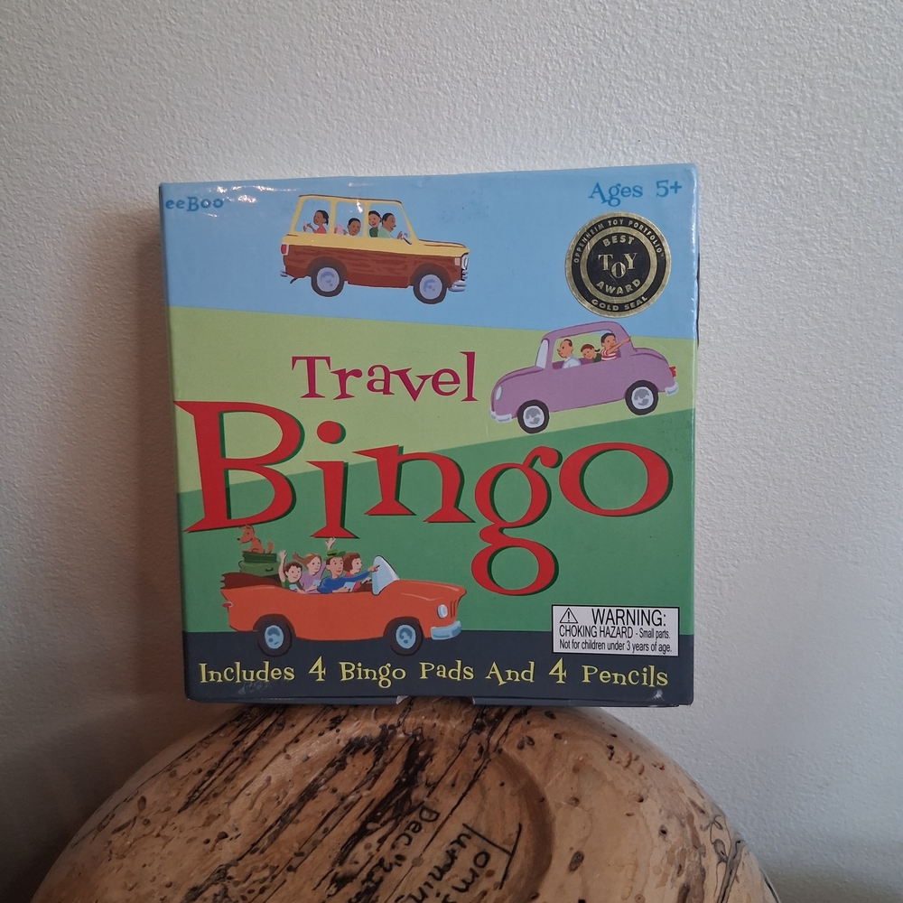 Travel Bingo Game for Kids